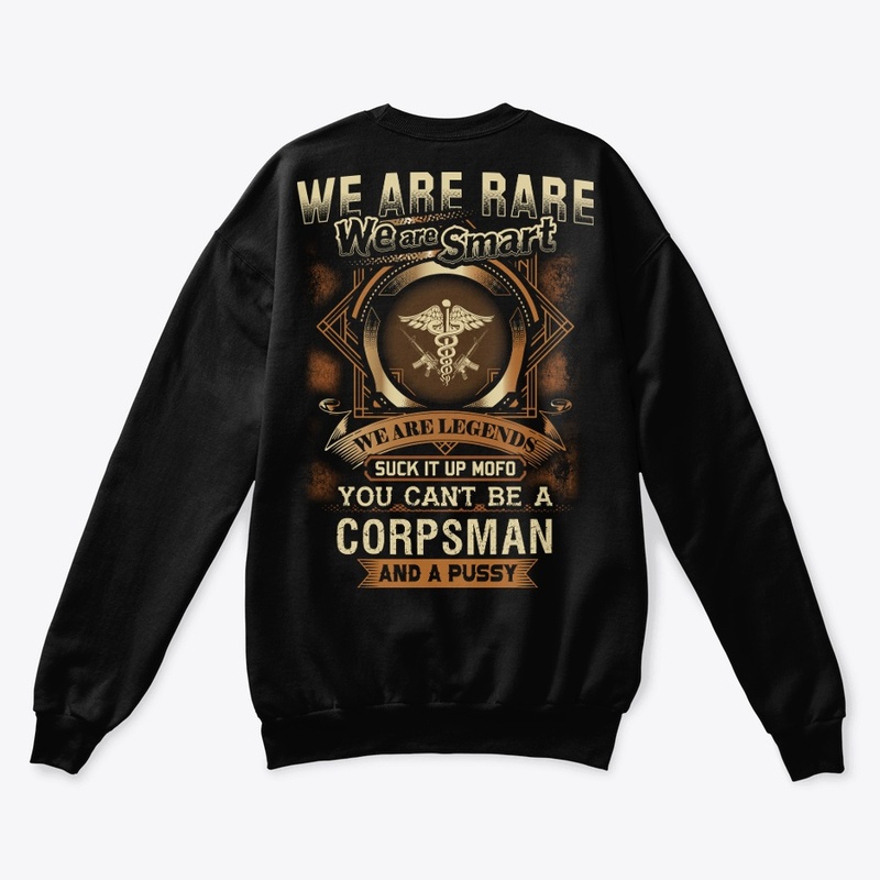 Corpsman We Are Rare Hoodie