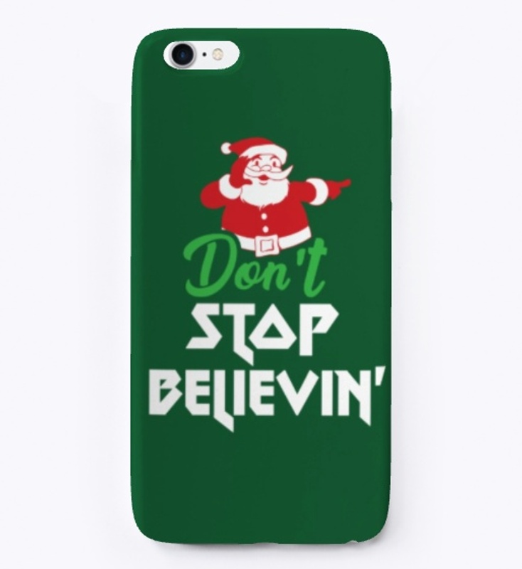 Don't Stop Believin' Christmas Santa