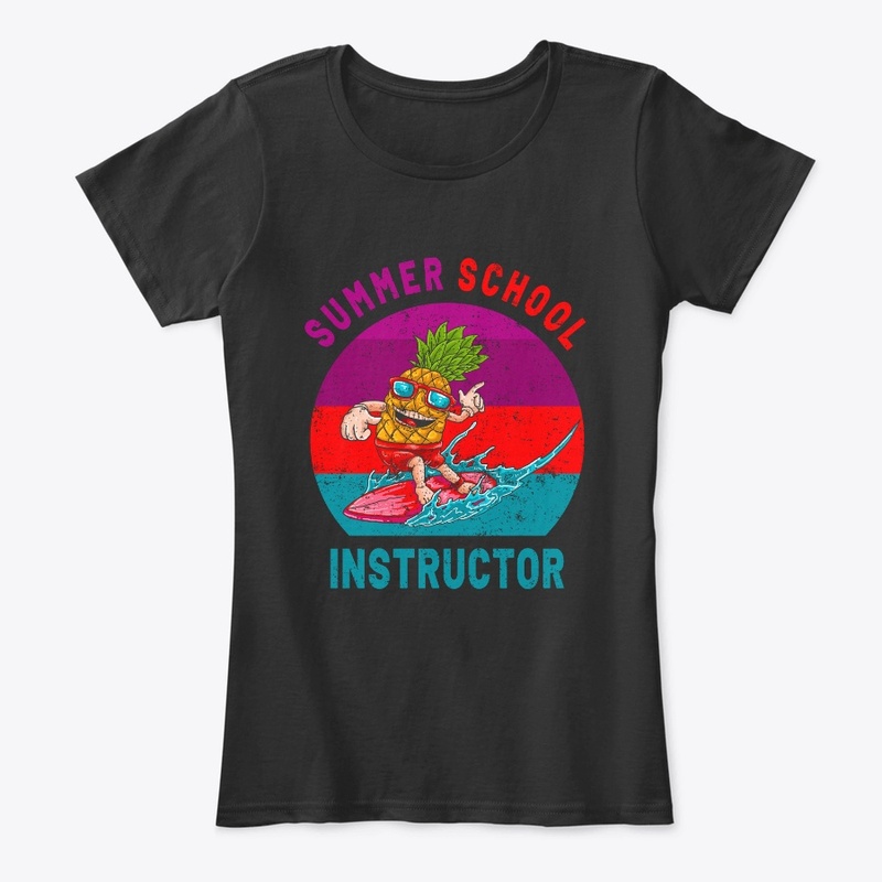 Summer School Instructor Surfing