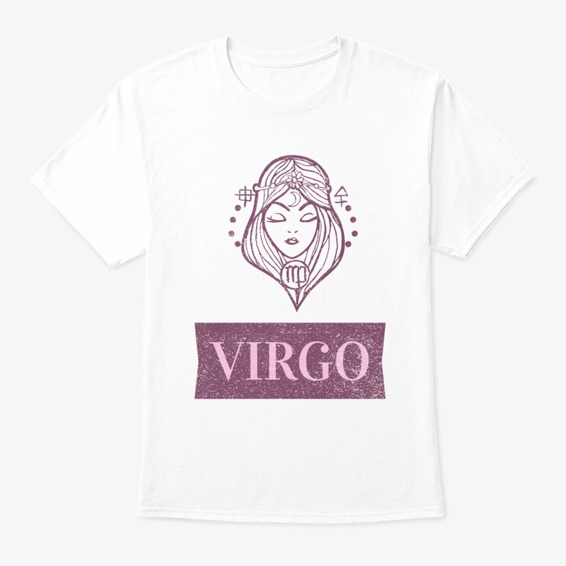 Virgo Star Sign Zodiac T-Shirt Design