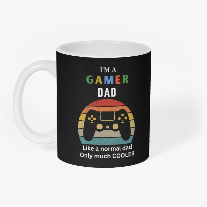 Gamer Dad Fathers day tshirt