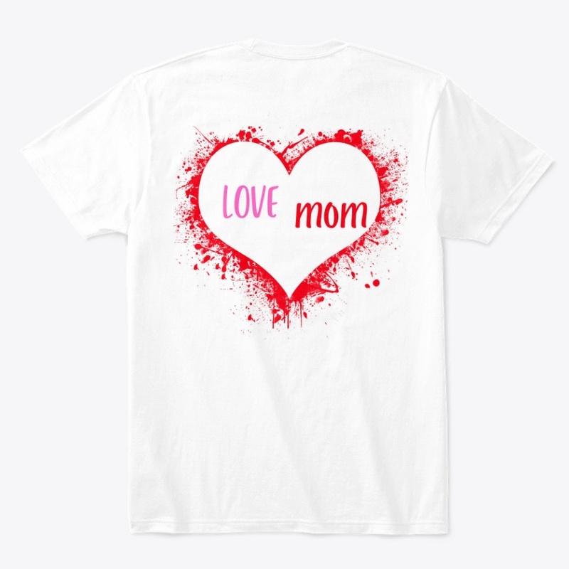 Love Mom coeur