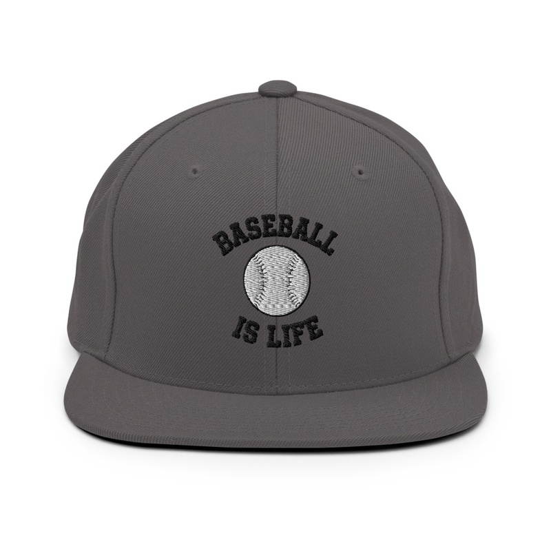 Baseball Is Life Snapback