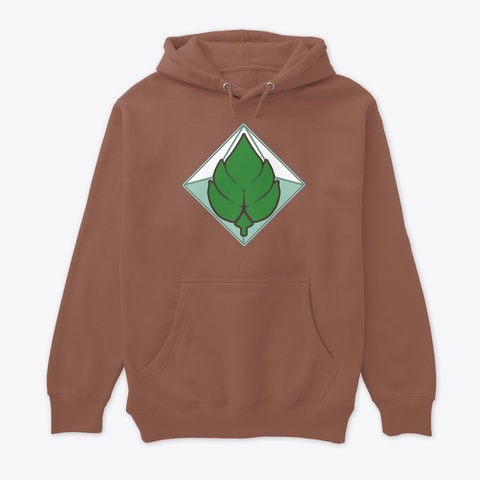 The Nature Type   D10 Emblem Chestnut Camiseta Front