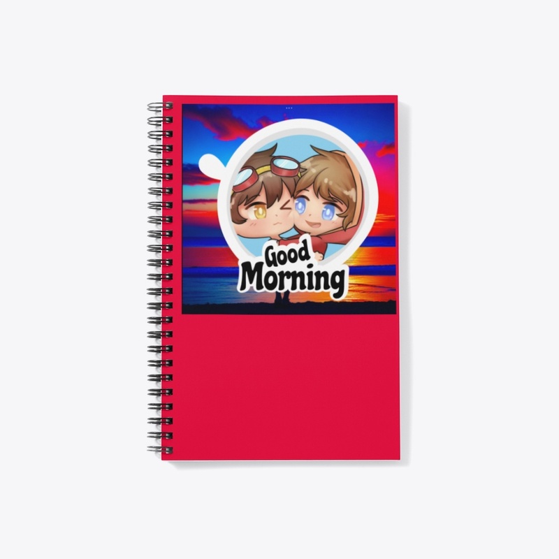 Nico and Cash good morning notebook