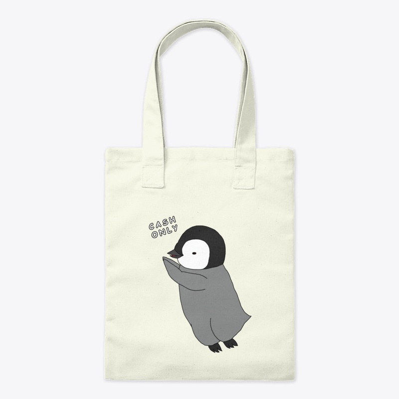 CASH ONLY - Cute Baby Penguin Design
