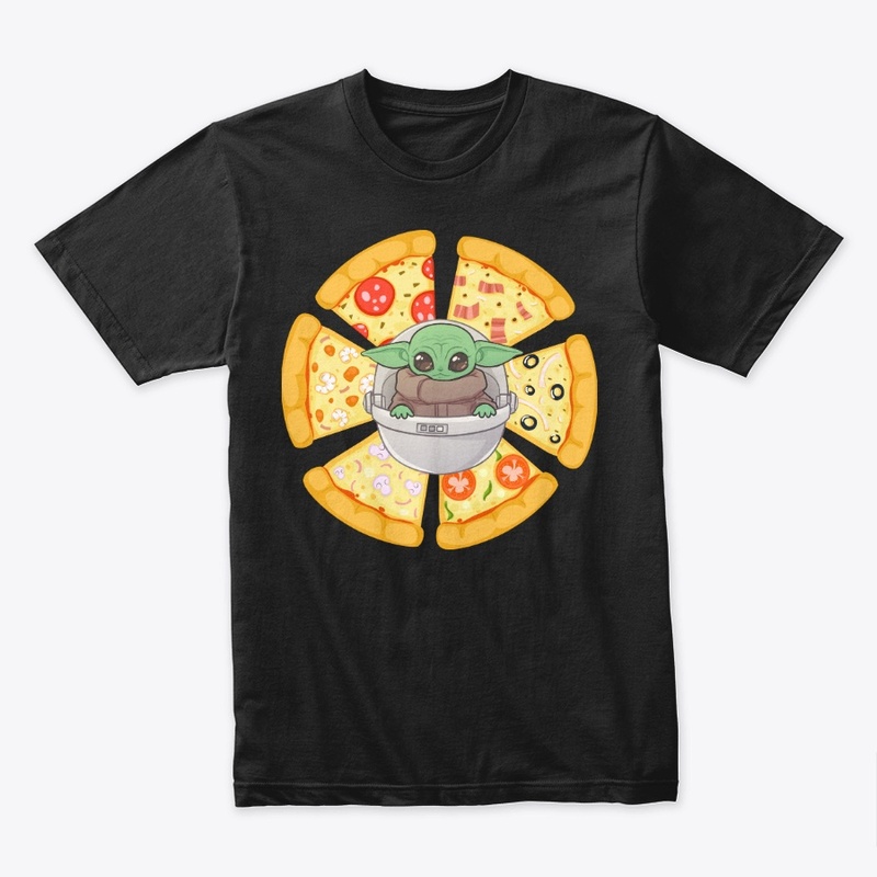 for baybi pizza lovers and stars t shirt