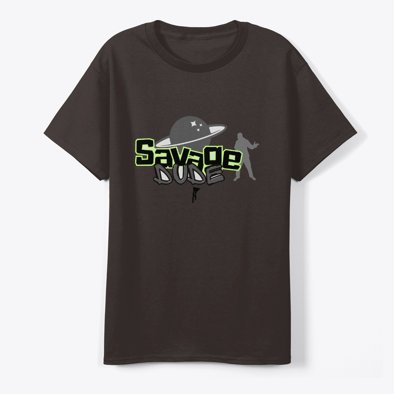 Savage Dude – Urban Grunge Graphic Tee