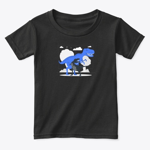 Dianousar Design Black T-Shirt Front
