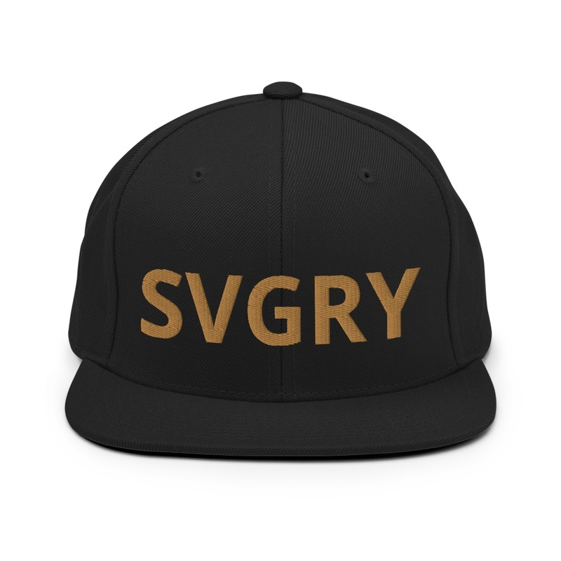 B brown snapback