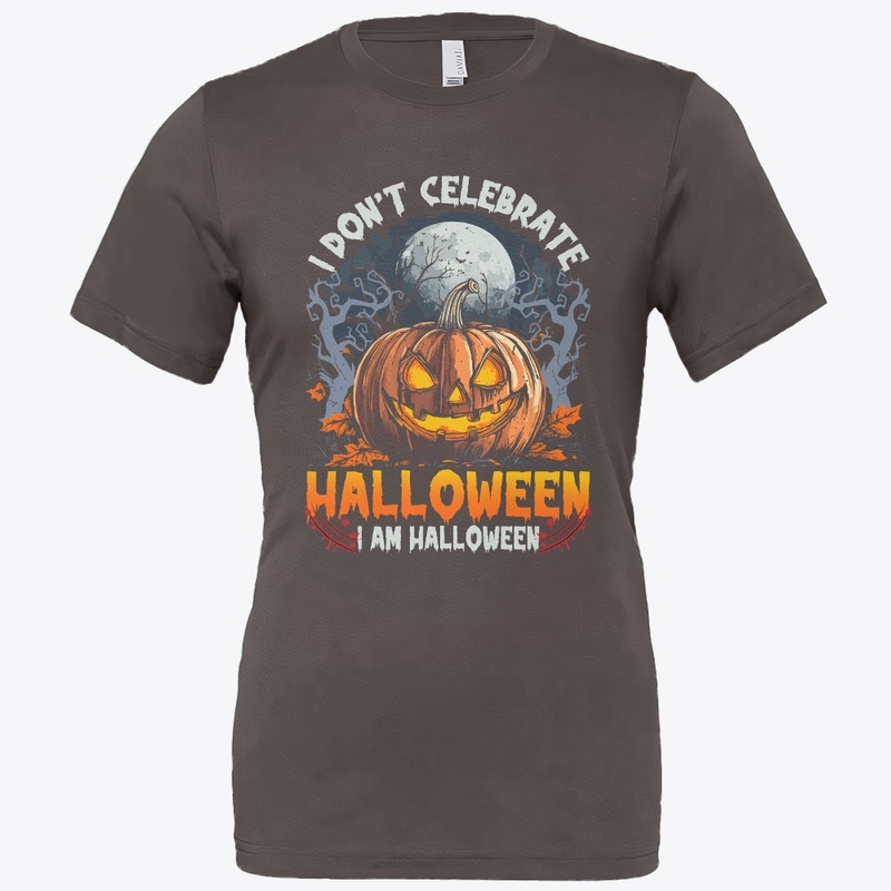 I Am Halloween Funny Pumpkin Tee