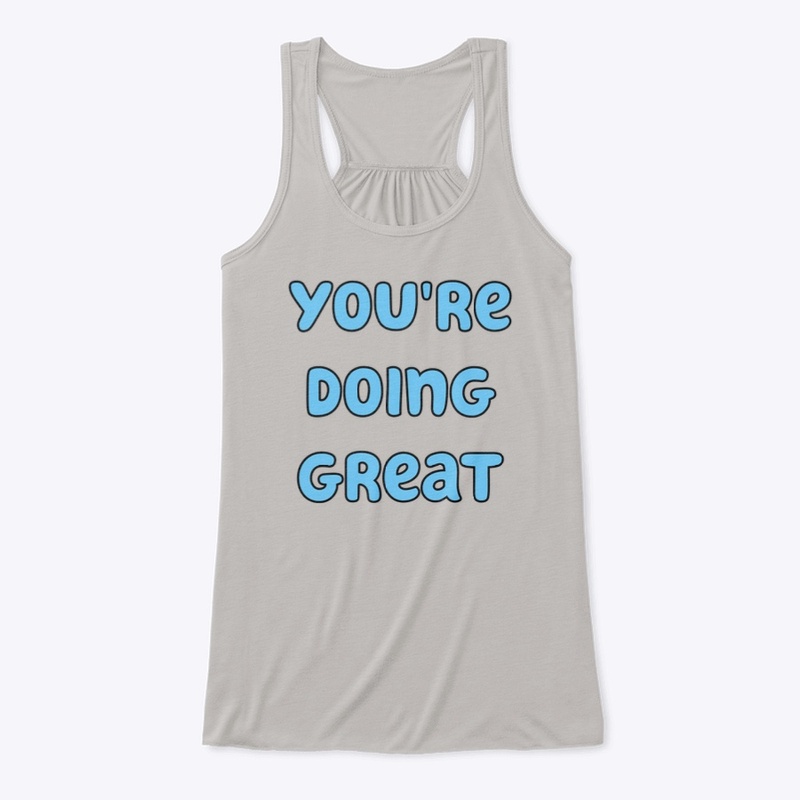 You're doing great