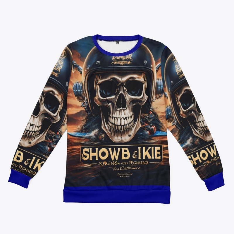 Men skul t-shirt design 