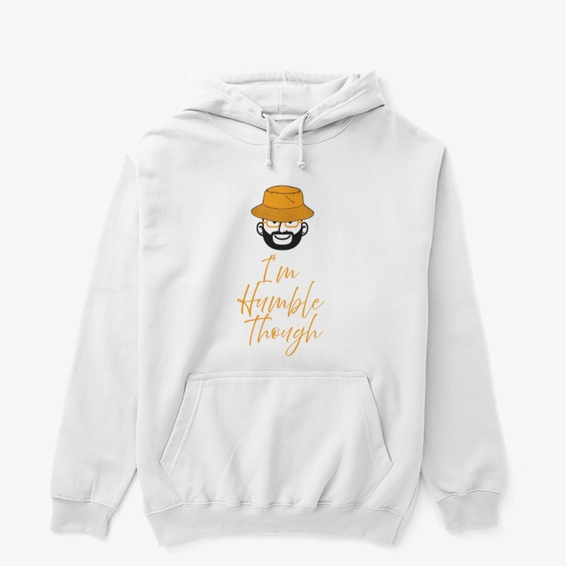 Orange Bucket I'm Humble Though Hoodie