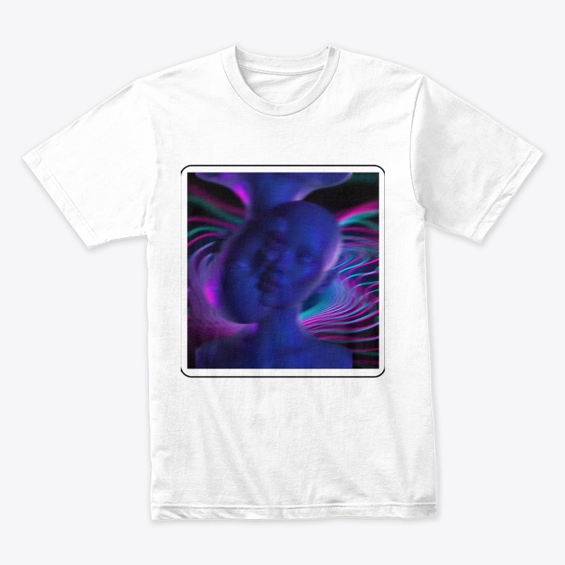 fuzzy human t-shirt