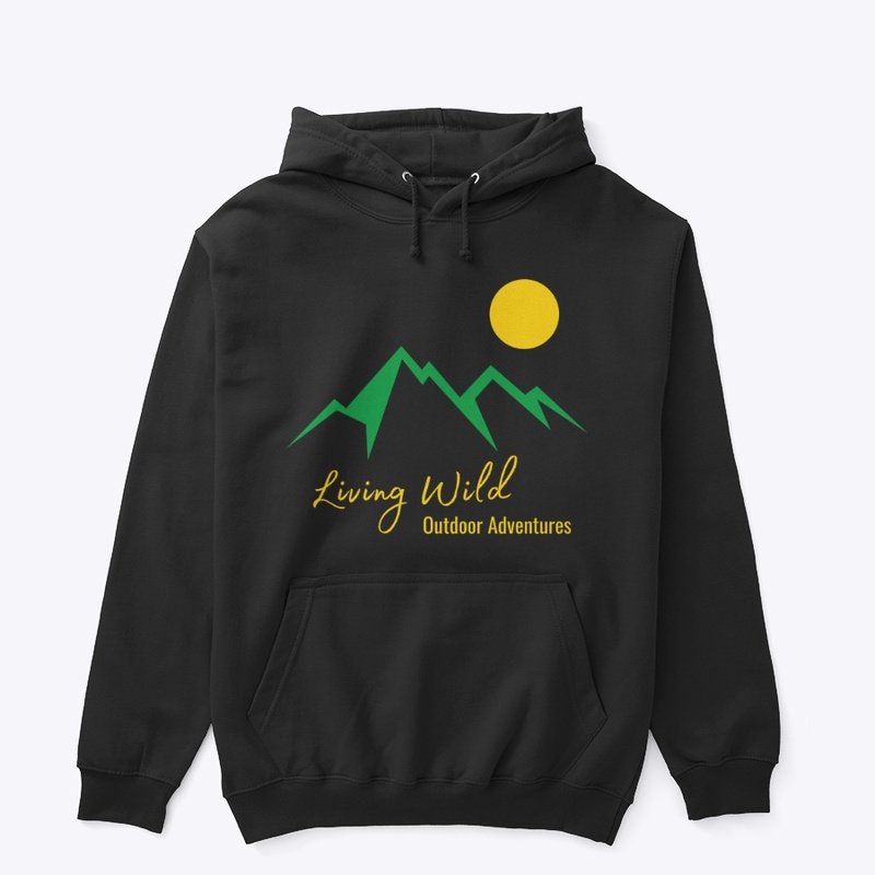 Living Wild Black Hoodie