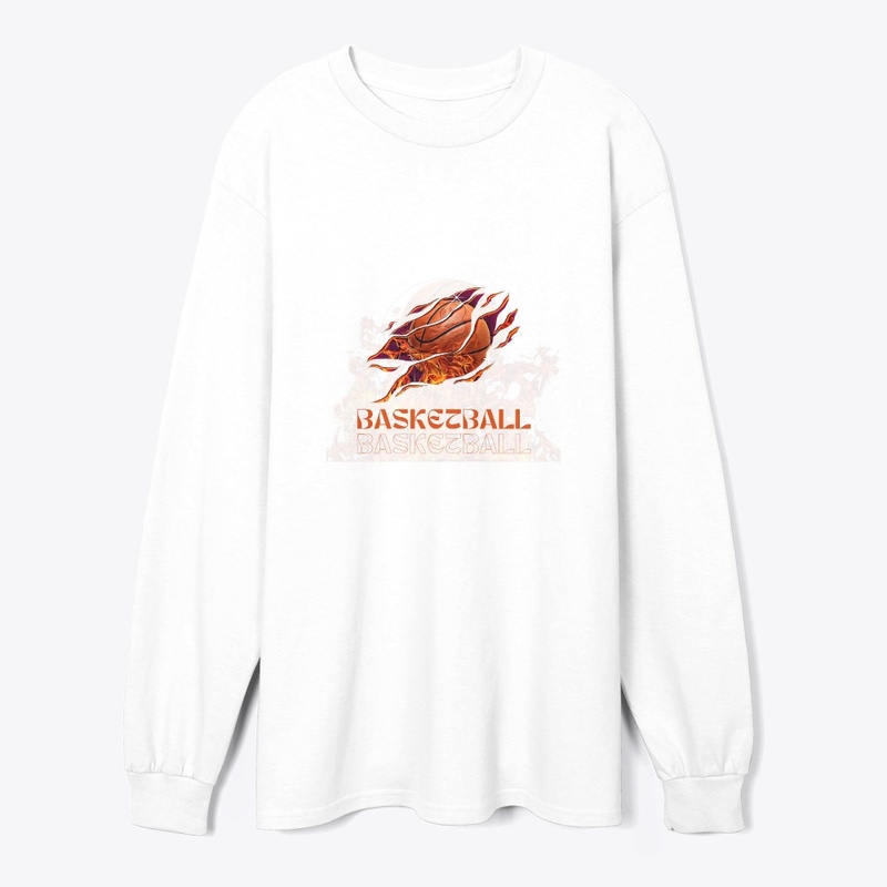 Classic Basketball Long Sleeve Tee