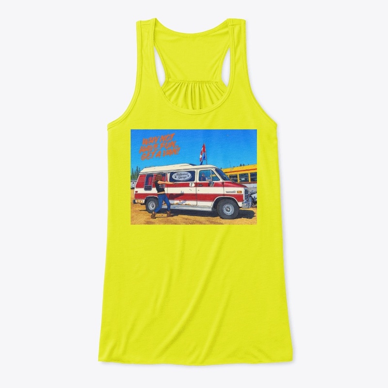 Vanlife cartoonized