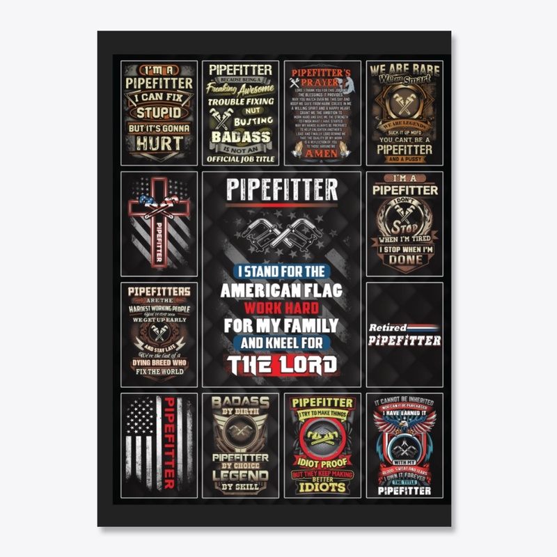 Awesome Pipefitter Collage Product