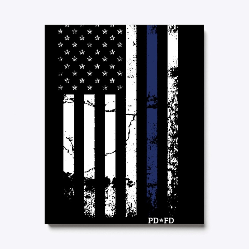 Blue Line Flag