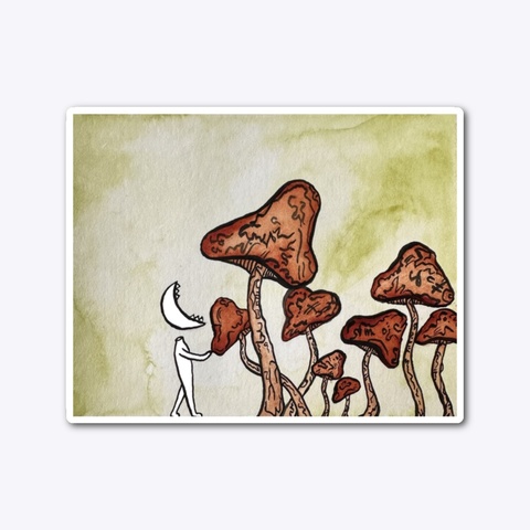 Eat Your Mushrooms Standard T-Shirt Front