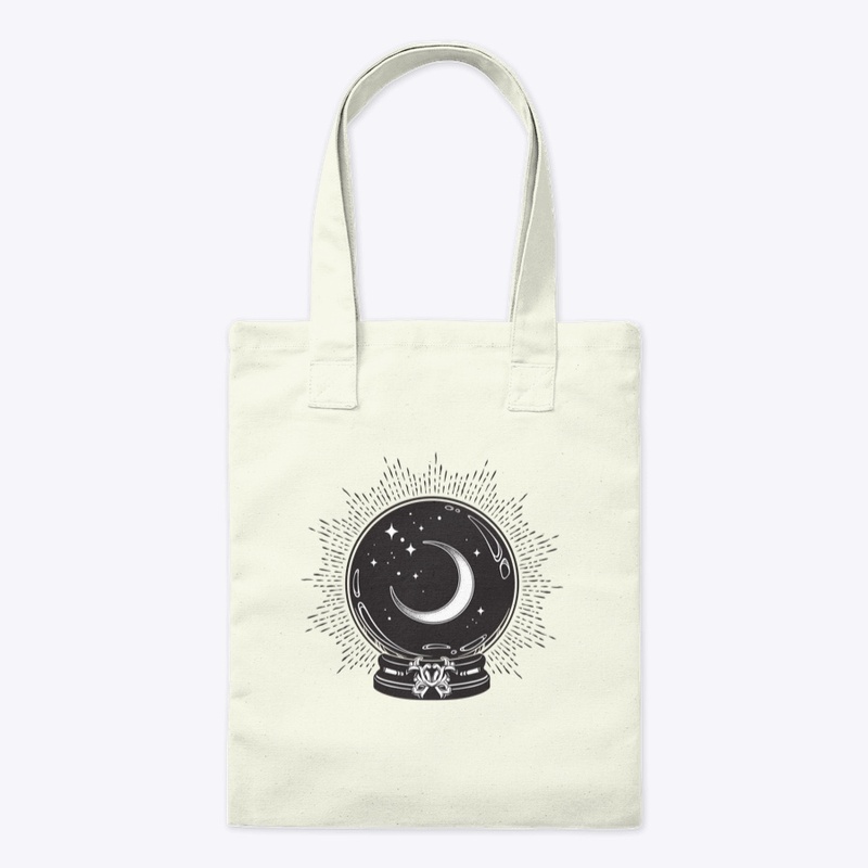 Crescent Moon Crystal Ball