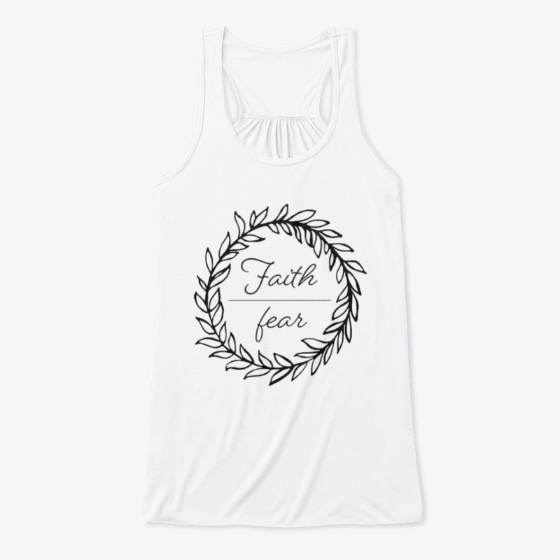 Faith Over Fear Rustic Wreath