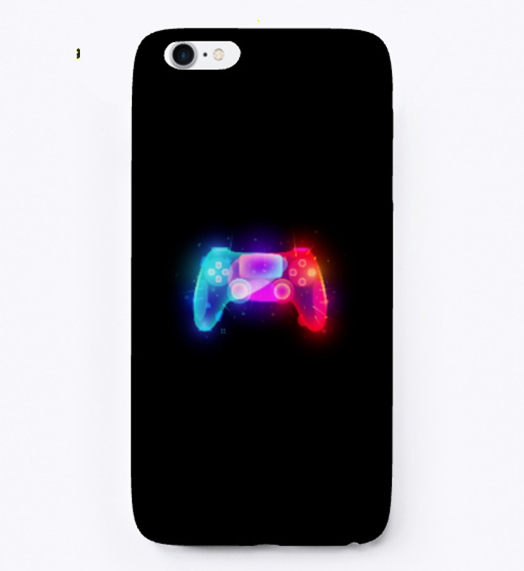 PS4 Colourful Controller iPhone Case