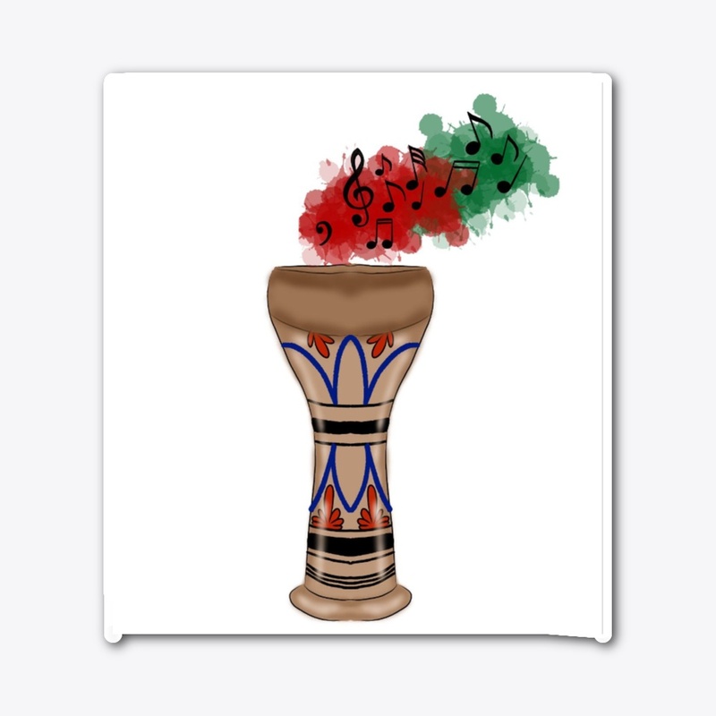 moroccan taarija (drum)