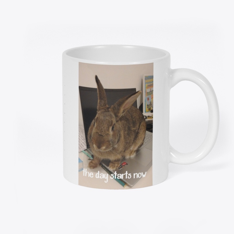 Pom Pom is ready to start the day - Mug