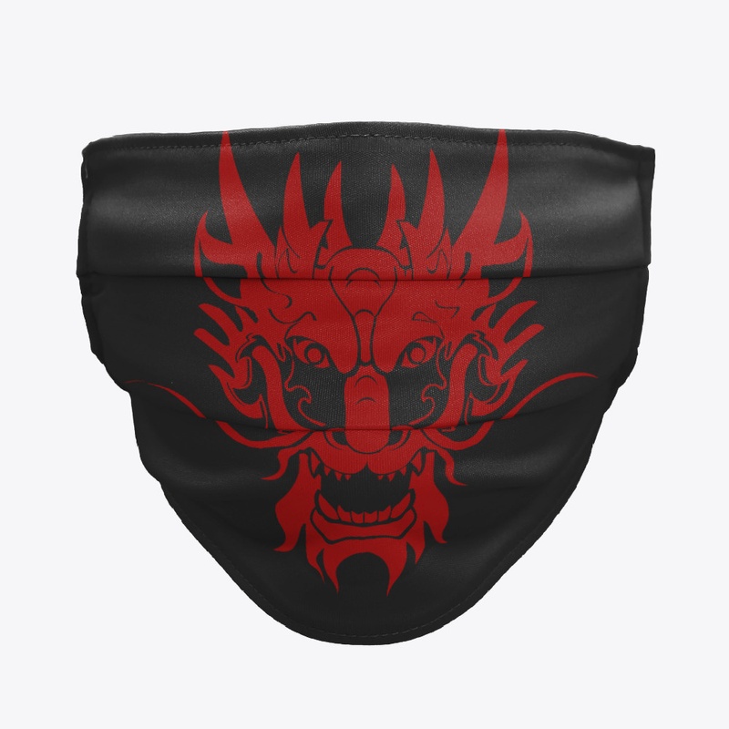 Dragon mask (red)