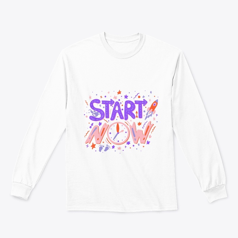 Start Now Text 