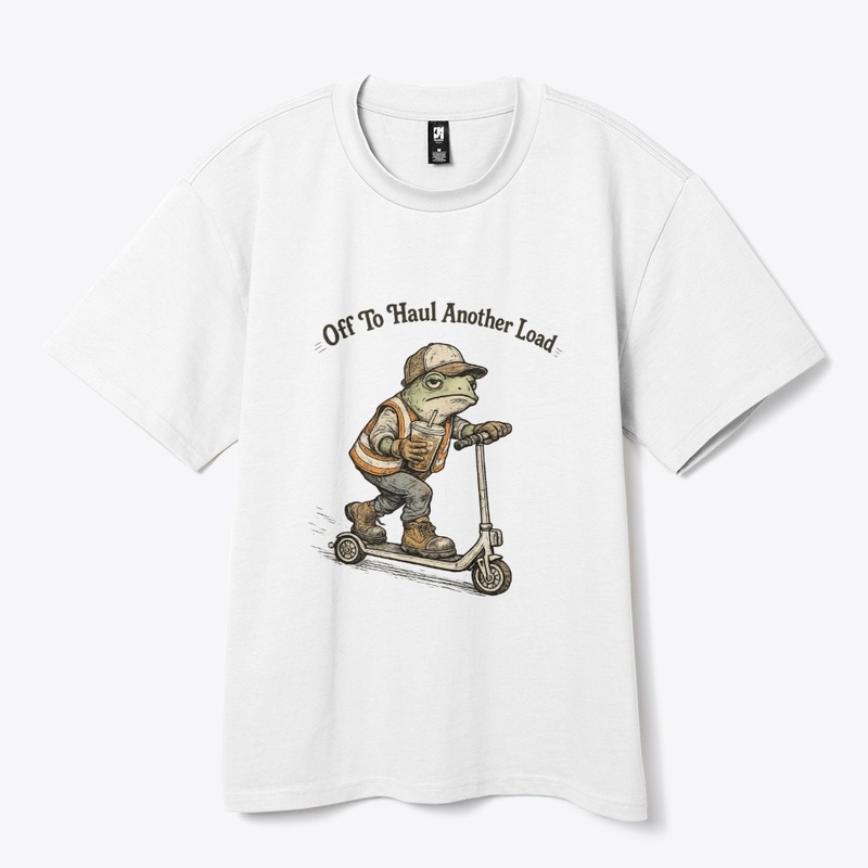 Off To Haul Another Load Funny Tee