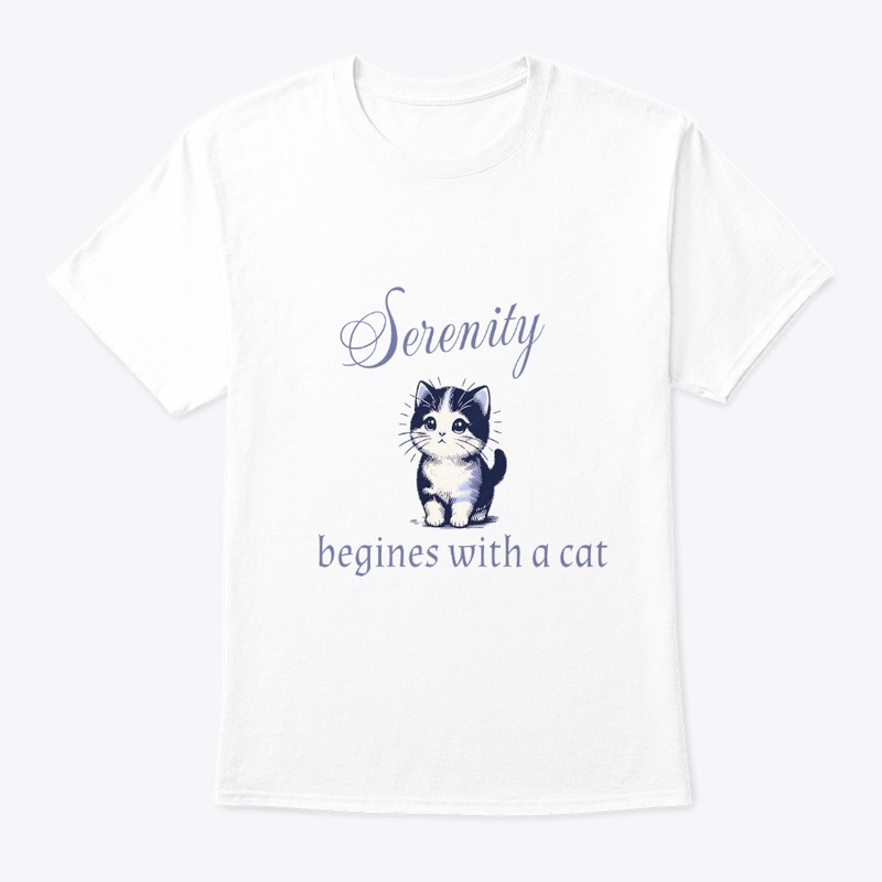 Serenity Begins With a Cute Cat 🐾