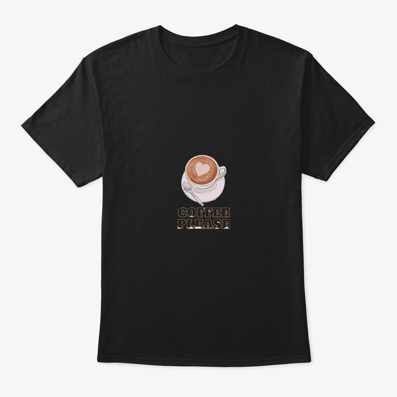 T-SHIRT COFFEE PLEASE