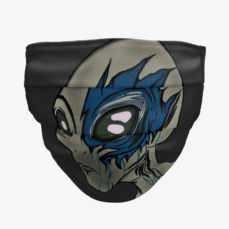 Navy Alien Head