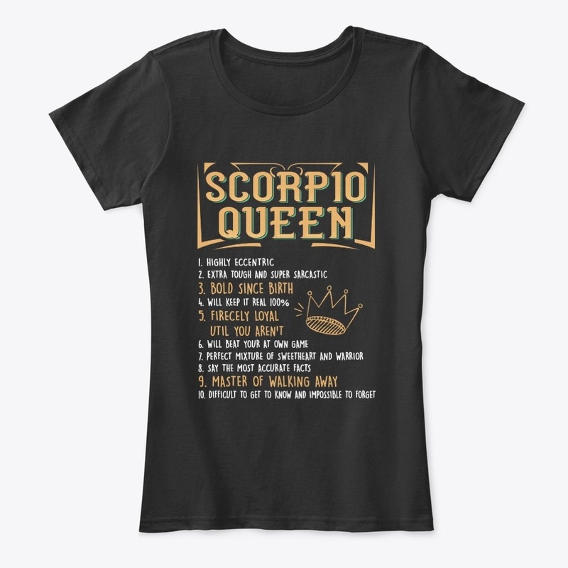 Scorpio Queen Birthday Shirt