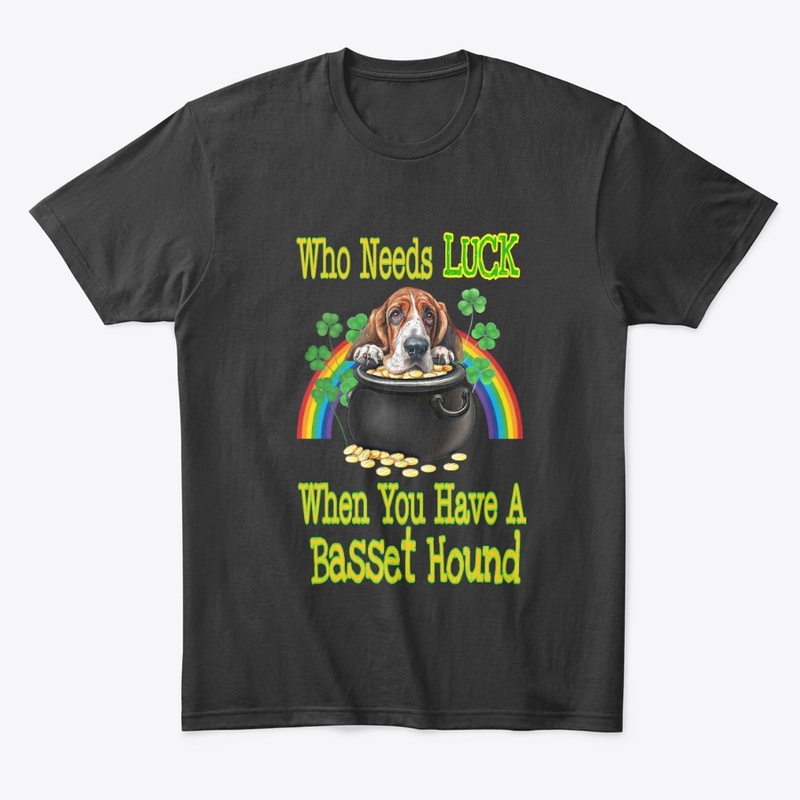 Basset Hound St. Patrick's Day