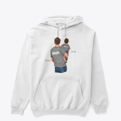 Miller And Jacob White T-Shirt Front