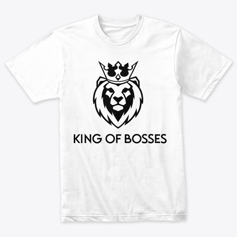 King of Bosses KR7 Lion Head Print