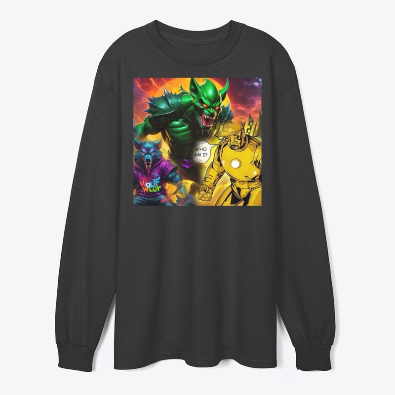 Skittles wolf superhero comic book