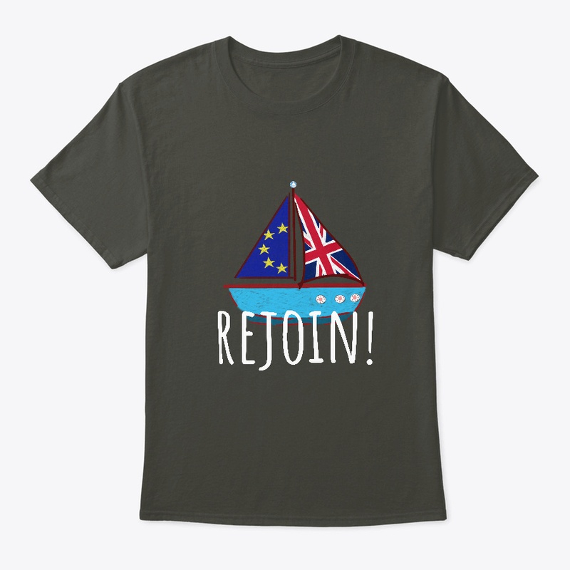 Sail Ho! no Brexit rejoin EU tee-shirt