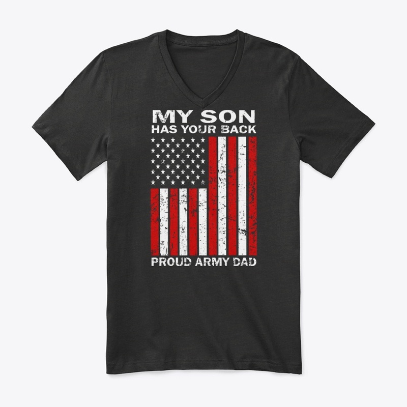 Proud Army Dad Veterans Day Gift
