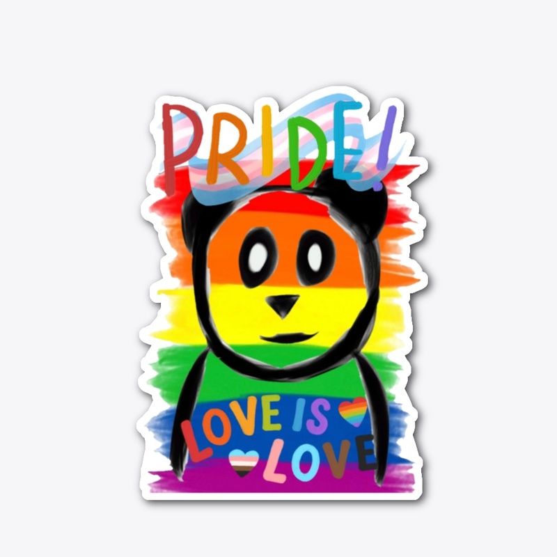 "Love is Love" Panda