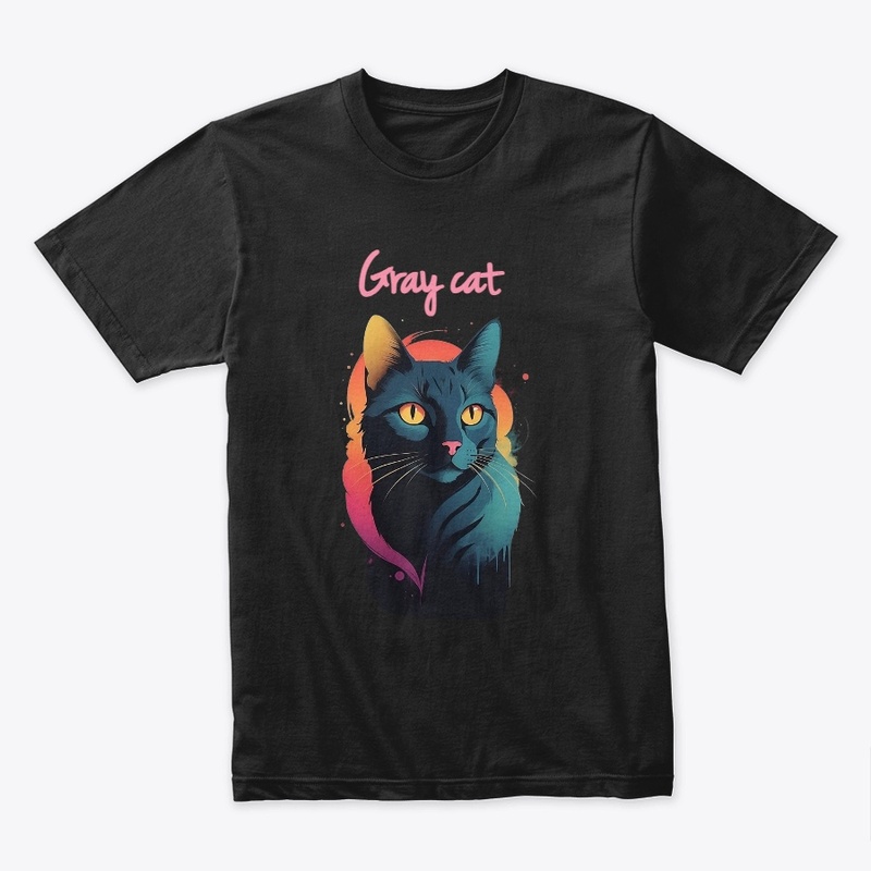 gray cat 