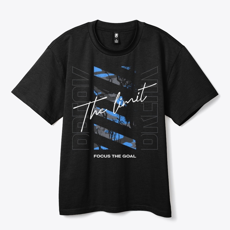 The Limit Oversize Unisex Heavy Tee