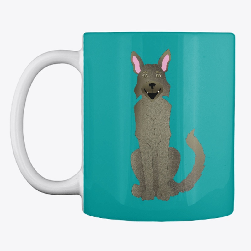 Happy German Shepherd / Alsatian