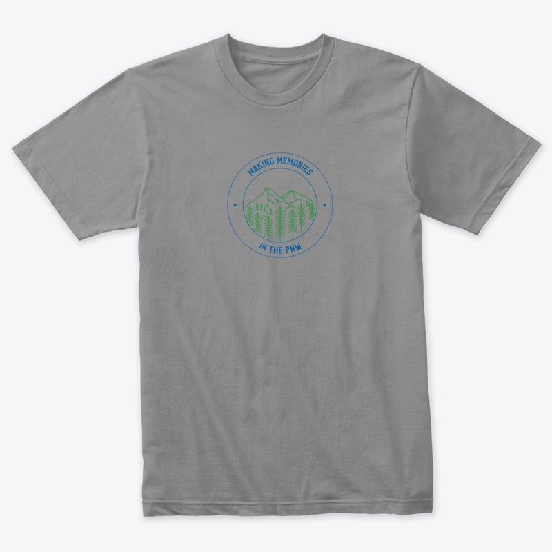 Making Memories circle green/blue