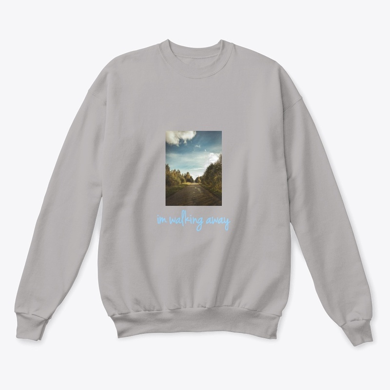 im walking away bag