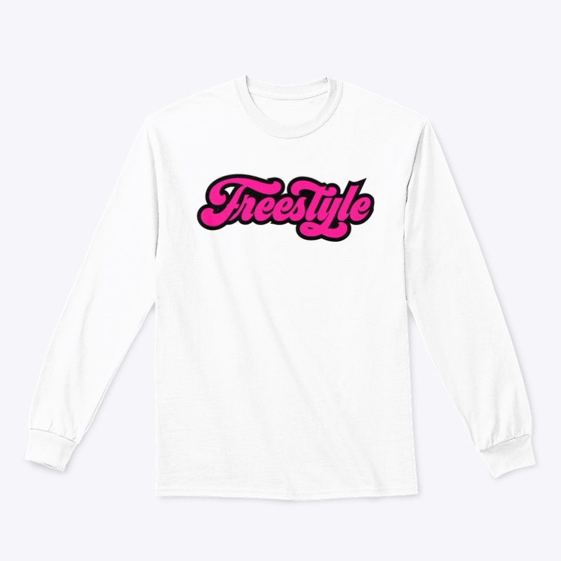 Neon Pink Freestyle Graffiti 